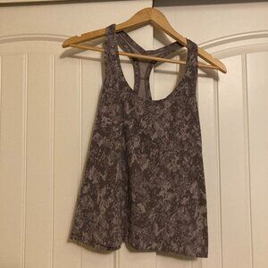 Lululemon Cool Racerback Tank Top Estimate Size 4 Hideaway Camo Lunar Rock Multi
